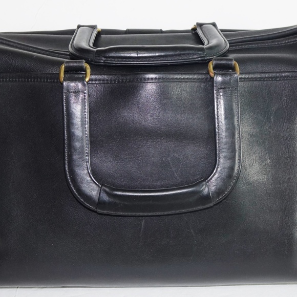 Vintage Coach 5283 Harrison Briefcase Black - Picture 3 of 8
